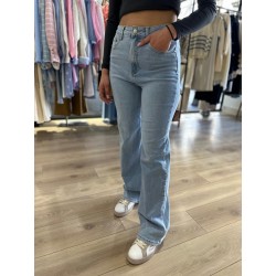 Jeans Wide Leg bleu