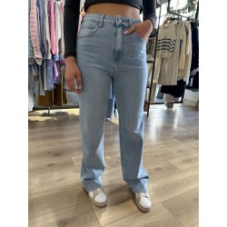 Jeans Wide Leg bleu