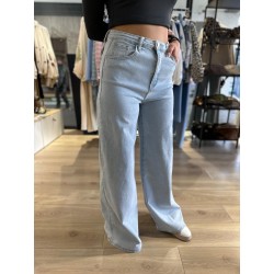 Jeans Wide Leg bleu