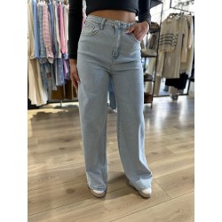 Jeans Wide Leg bleu