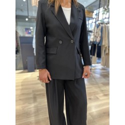 Ensemble Blazer et pantlaon Large Noir