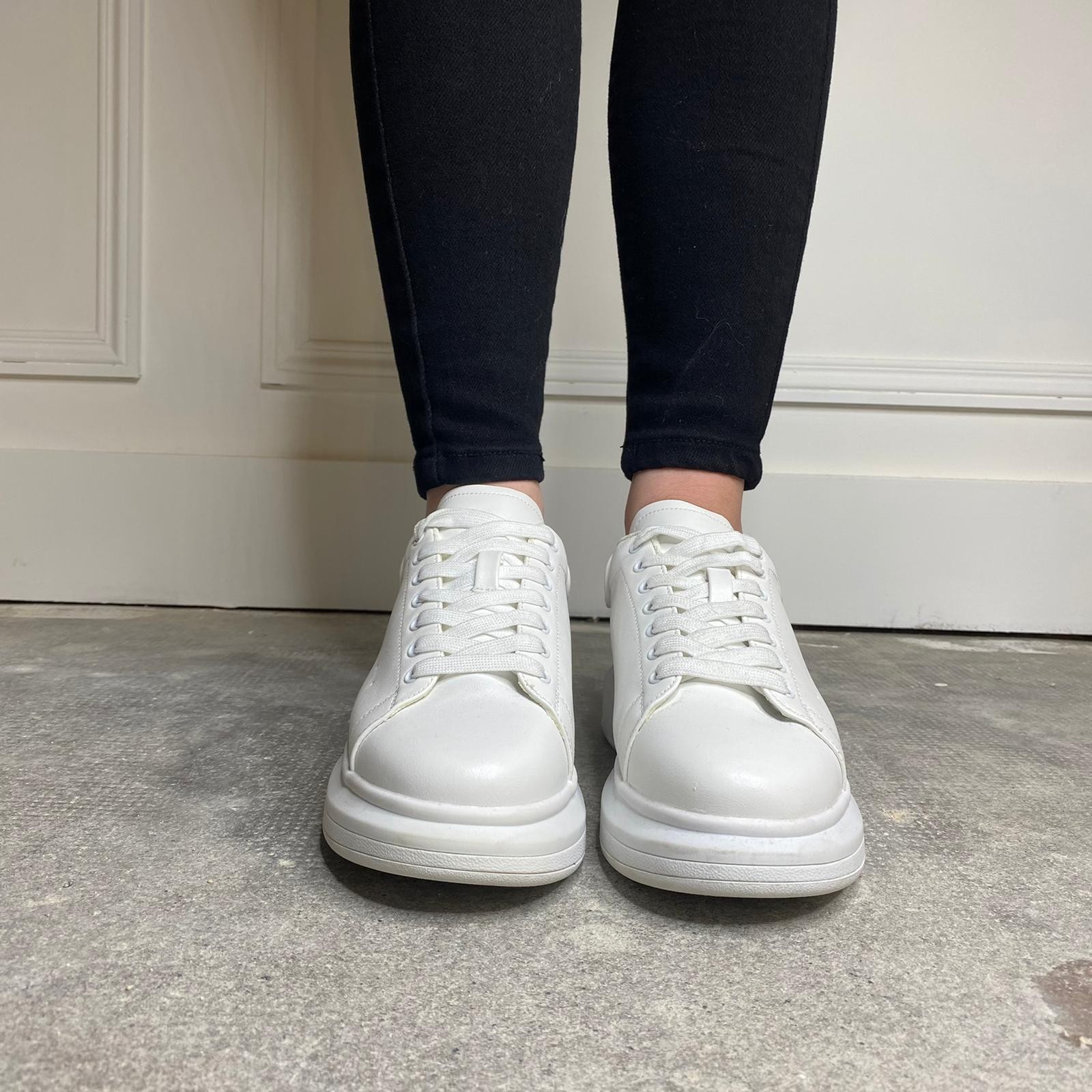 basket blanche paillette