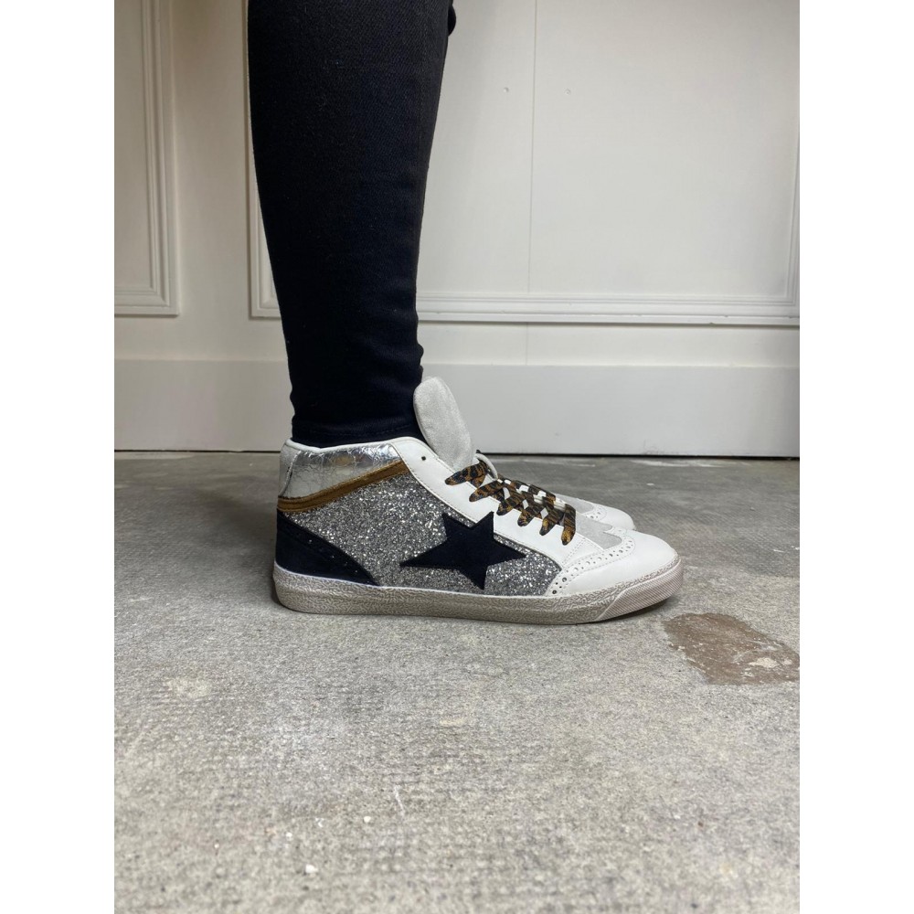 basket leopard etoile
