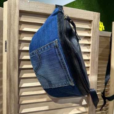 Banane en jeans recyclé et...