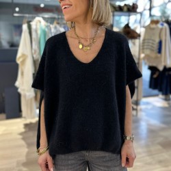Pull Sans Manches Oversize...