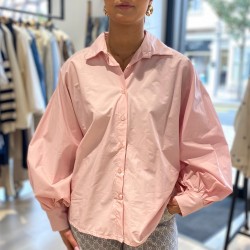 Chemise Rose à Manches...